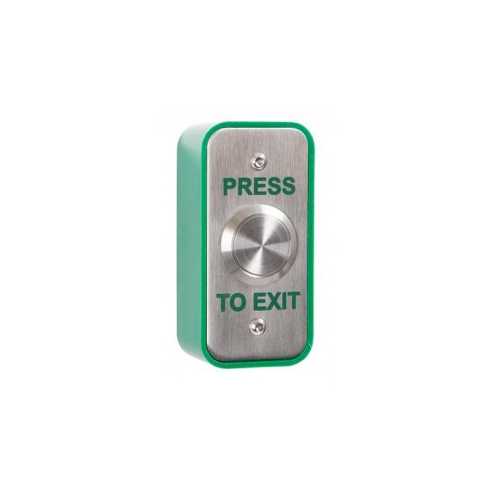 RGL EBSS AP PTE Architrave Stainless Steel Surface Press To Exit Button