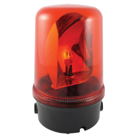 E2S B400RTH024B/R Rotating Beacon - Red Lens (312-011)