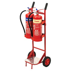 Fire Extinguisher Stand With Bell - Mobile Fire Extinguisher Point 46/57815