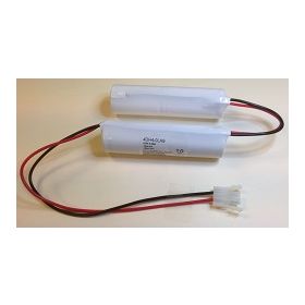 Yuasa 4DH4-5LA9 4.8V 4500mAh Ni-Cad Battery With Leads and AMP Connector