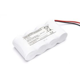 Yuasa 4DH4-0L3 4 Cell Emergency Lighting Battery Pack 4.8V 4Ah D Size - Side By Side - Nickel Cadmium