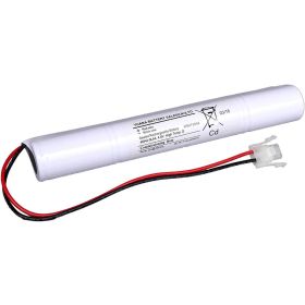 Yuasa 4DH4-0LA4 4.8V 4000mAh Ni-Cad Battery With Leads and AMP Connector