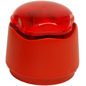 Hosiden Besson Banshee Excel Lite Sounder Beacon CHX - Red with Amber Beacon - 958CHX1200