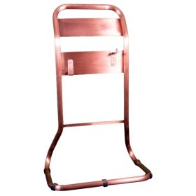 Commander Contempo Antique Copper Double Tubular Fire Extinguisher Stand - CS33/AC