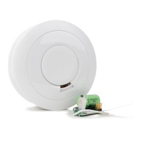 Aico Ei650RF Battery Powered Optical Smoke Detector With Wireless Interlink Facility