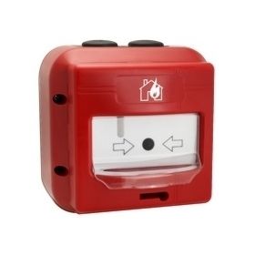 GFE GFE-MCPE-AI-IP67 Analogue Addressable Weatherproof Manual Call Point With Isolator