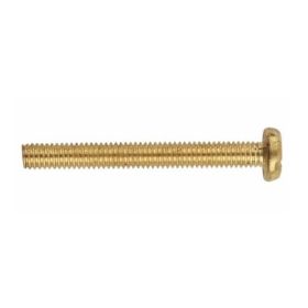 Brass Panhead Screw - M4 x 25mm - M4X25PAN