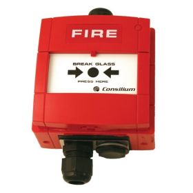 Consilium Salwico MCP-C WP (GB) IP67 Conventional Marine Manual Call Point - 5200014-01A