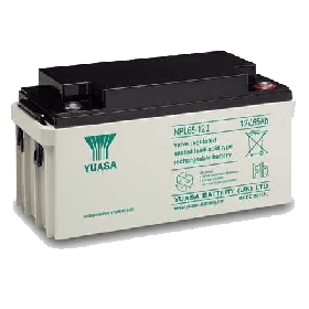 Yuasa NPL65-12I Long Life Lead Acid Battery - 65Ah 12V