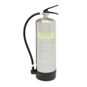 Firechief PXF9 Polished 9 Litre Foam Fire Extinguisher