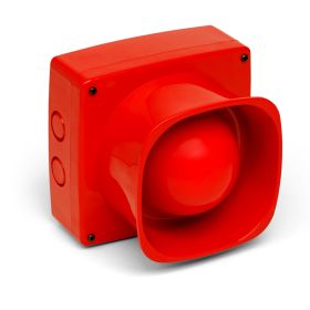 Fike 302 0004 Twinflex Hi Point Wall Mounted Sounder - Red