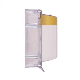 STI-1230-Y Stopper II Surface Mounted Break Glass Cover - Yellow Hood