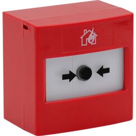 STI RP-RS2-01 ReSet Conventional Manual Call Point - Red - Surface Mounting Version