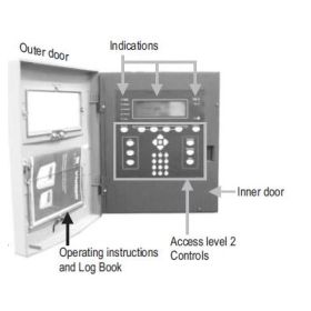 Gent VCS-IDOOR-PLUS Replacement Inner Door Assembly for Compact-24 & COMPACT-PLUS Panel (Black)