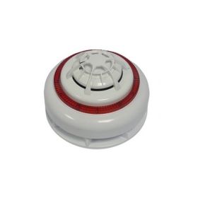 Apollo XPA-CB-14020-APO Xpander Wireless Optical Smoke Detector & Sounder VID Beacon Base - Red Lens