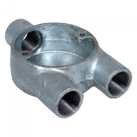 Galvanised Conduit 'Y' Box - 20mm