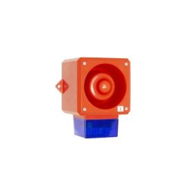 Clifford & Snell YL50 230V AC Sounder Beacon - Blue Lens - YL50/N50/B/RF/WR 