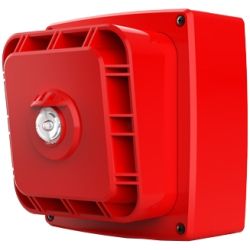 Zeta 10-032 Wi-Fyre Wireless Sounder & Visual Indicator c/w Batteries - Red