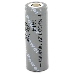 Yuasa 1A1-4 1.2V 1400mAh Ni-Cad A Cell Battery