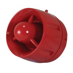 C-Tec CA430A/SR CAST Hi-Output Addressable Wall Sounder - Red - Shallow Base