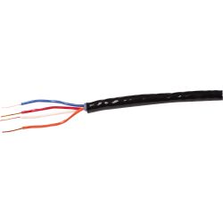 Kidde 22-11800-011 Alarmline Analogue Linear Heat Detection Cable - Black With Nylon Braiding