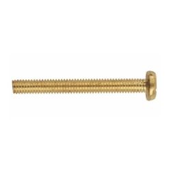 Brass Panhead Screw - M4 x 50mm - M4X50PAN