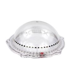 STI-9115 Circular Thermostat Protector Flush Mount - Clear