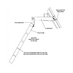 Tyco T210+ Infrared Flame Detector Test Source For S200+ Detectors - 592.001.016