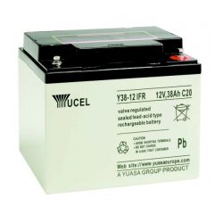 Yuasa Yucel Y38-12IFR 38Ah 12V Flame Retardant Sealed Lead Acid Battery