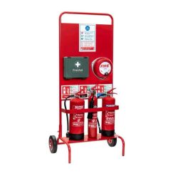 Firechief Construction Site Fire Safety Point Bundle Pack With Rotary Hand Bell - 134-1026