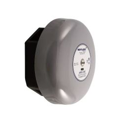 Moflash A6BM-115AC Grey 6 Inch Bell - 115V AC