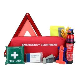Car Safety Kit - Including Extinguisher - AEK1