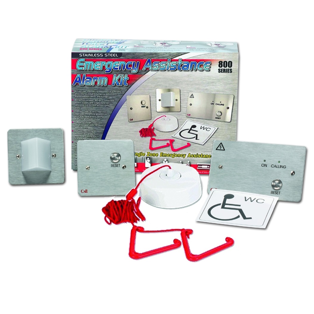 C-Tec NC951/SS Disabled Person Toilet Alarm Kit - Stainless Steel ...